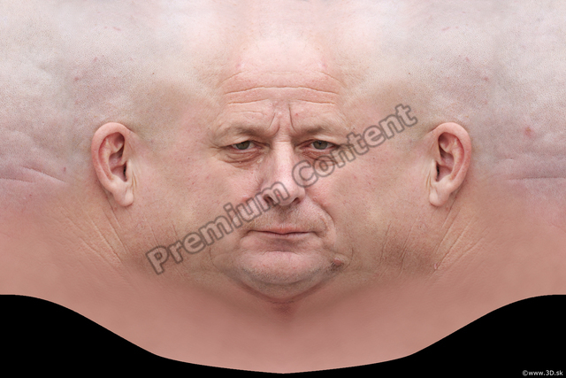 Head Man White Bald