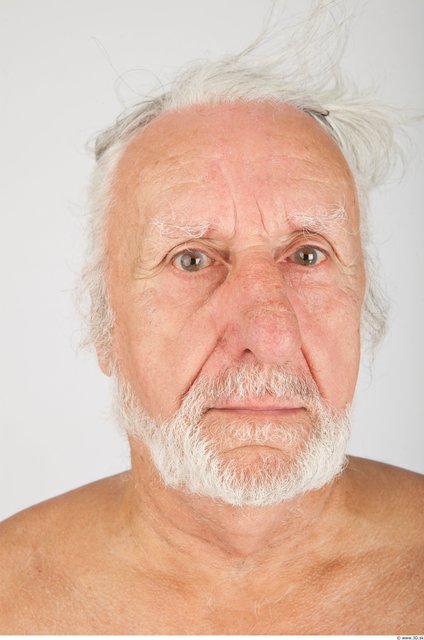 Head Man White Average Bearded Photo textures