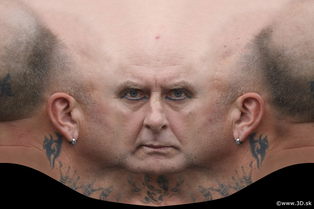 Head Man White Tattoo