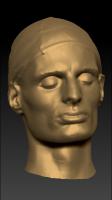 Male 3D head scan # 84