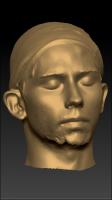 Male 3D head scan # 85