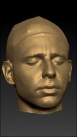 Male 3D head scan # 108