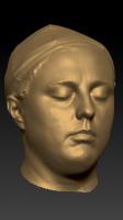 Female 3D head scan # 109