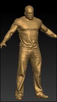 Full body 3D scan of clothed Dale