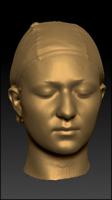 Female 3D head scan # 78