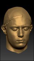 Male 3D head scan # 79