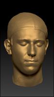 Male 3D head scan