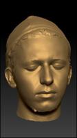 Male 3D head scan # 81
