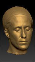 Female 3D head scan # 84