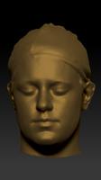 Female 3D head scan # 116
