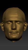 Male 3D head scan # 118
