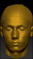 Male 3D head scan # 126