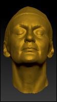 Female 3D head scan # 127