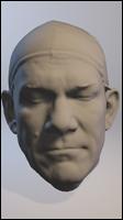 Male 3D head scan # 132