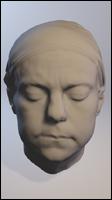 Female 3D head scan # 135